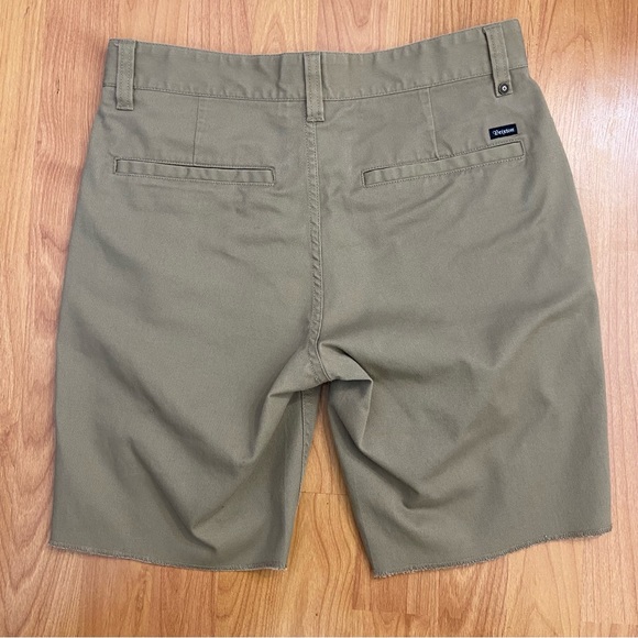 Brixton Men’s Toil II Chino Shirts Tan Size 30 - Picture 1 of 9